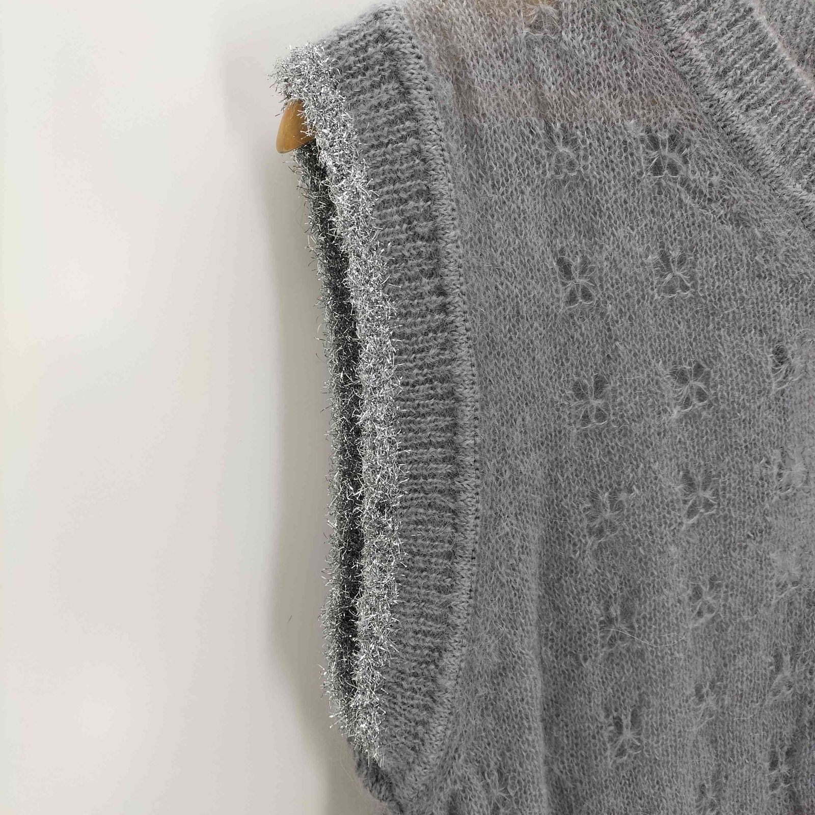 シモーネロシャ Simone Rocha Tinsel knit vest レディース JPN：S