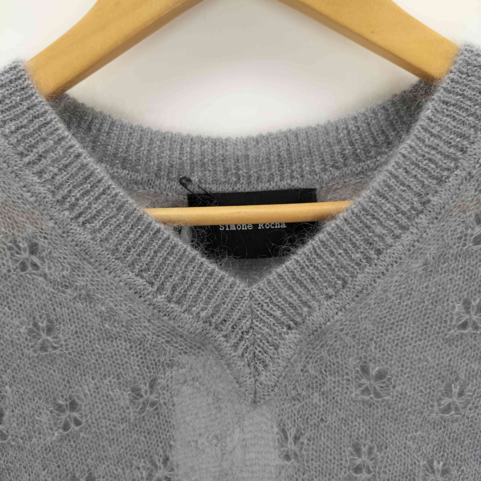 シモーネロシャ Simone Rocha Tinsel knit vest レディース JPN：S