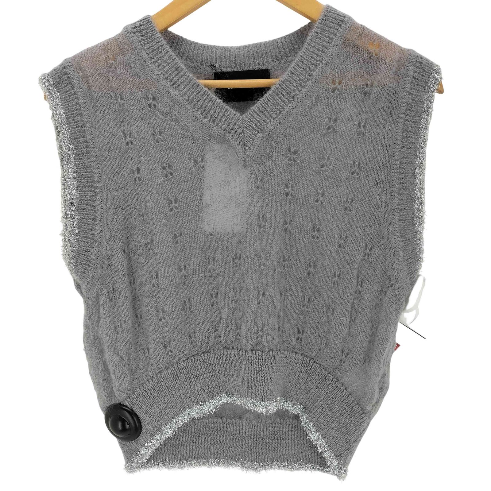 シモーネロシャ Simone Rocha Tinsel knit vest レディース JPN：S