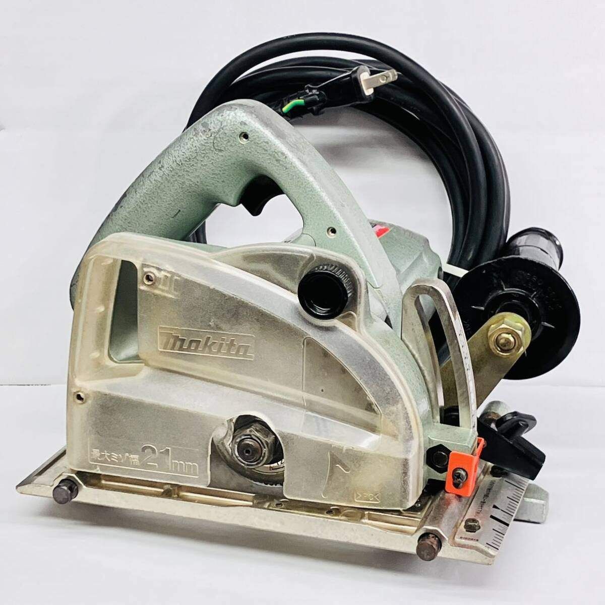 動作良好 makita マキタ 26 mm 小型ミゾキリ 3004 A ブレーキ付