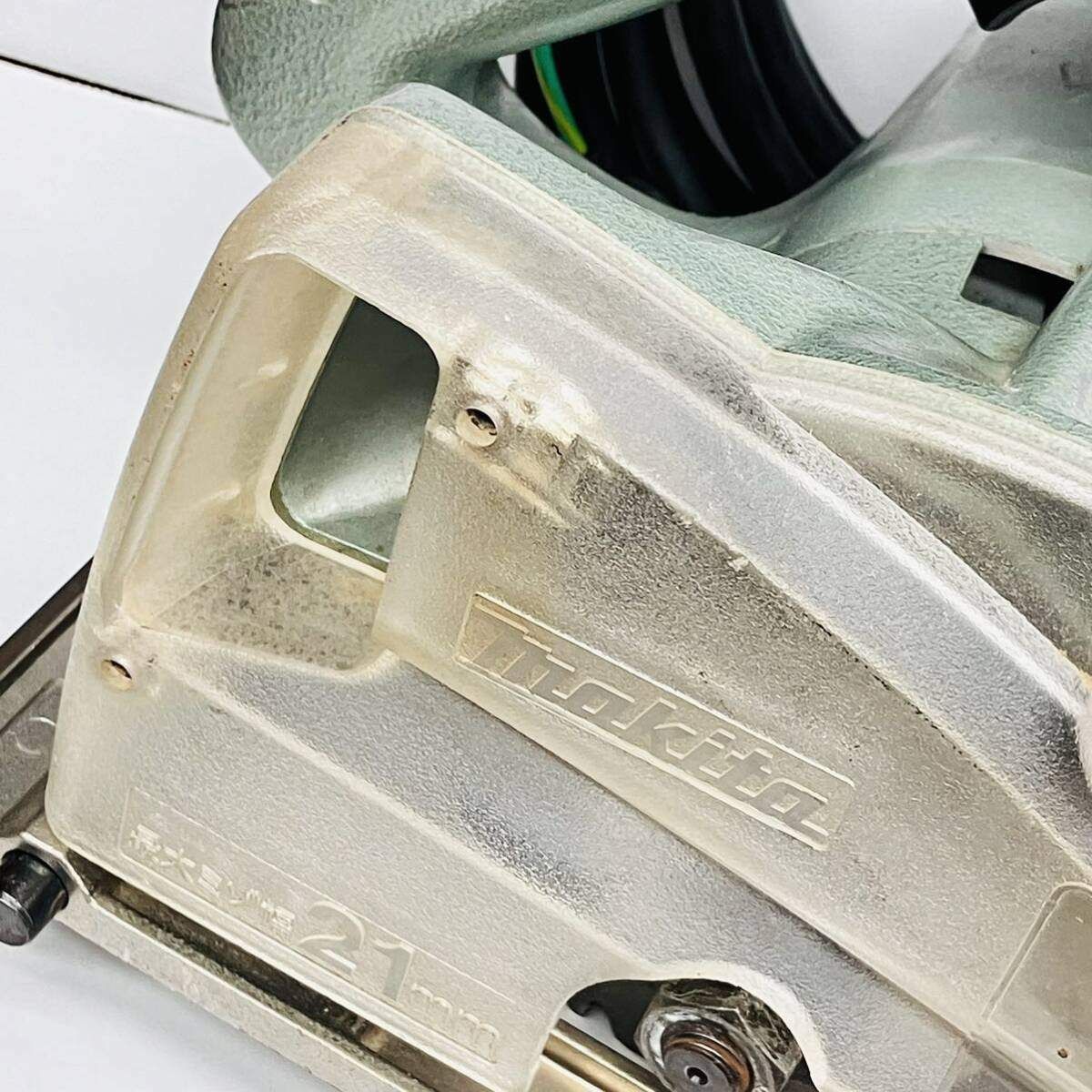  動作良好 makita マキタ 26 mm 小型ミゾキリ 3004 A ブレーキ付 マルノコ 切断工具 切断機