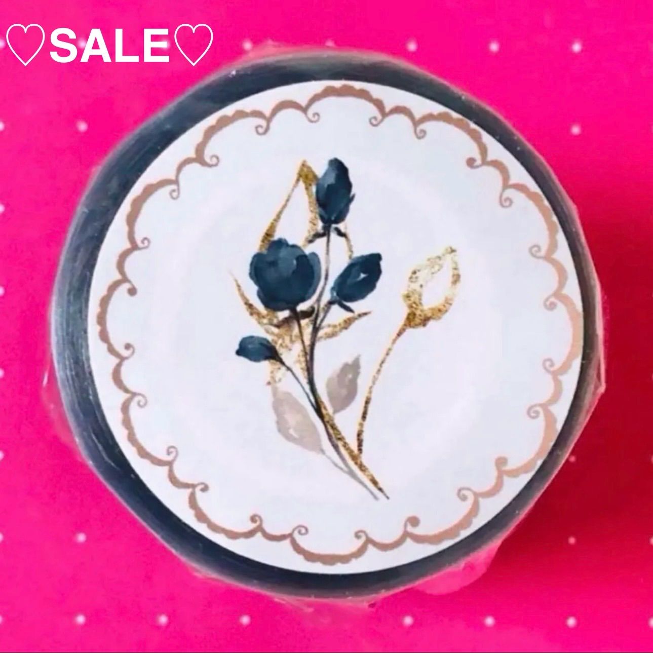 PET 入梦 6 cm 10 m 海外マスキングテープ 海外マステ 花