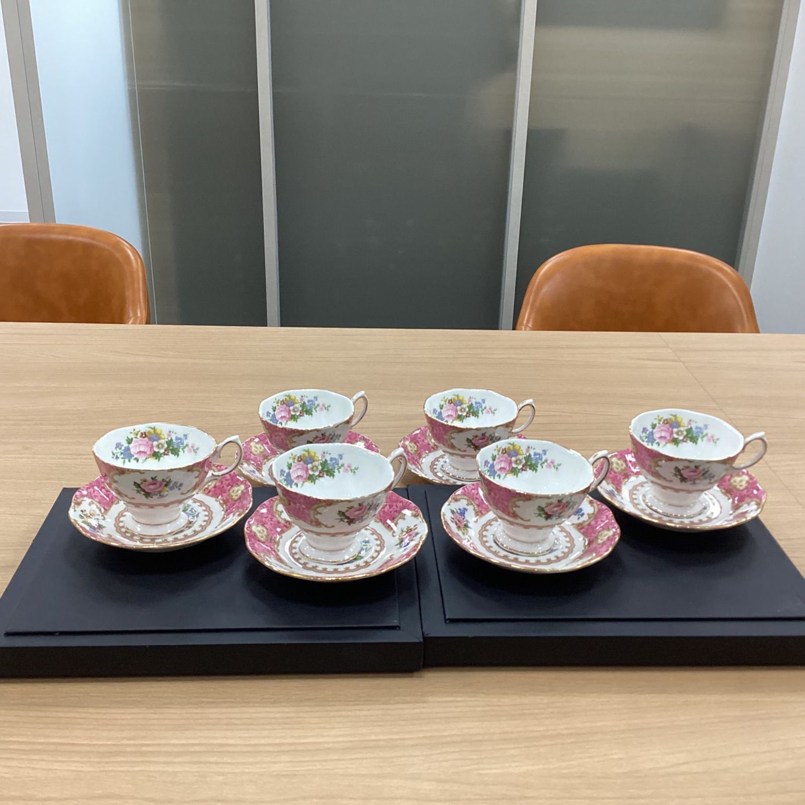  MA 414 ロイヤルアルバート レディーカーライル カップソーサー 6客 カップ ソーサー コーヒー ティーカップ