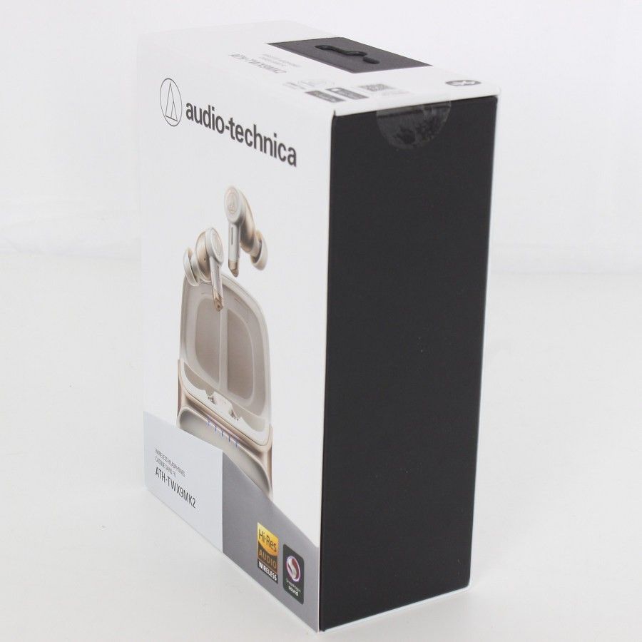 オーディオテクニカ ATH TWX 9 MK 2 WH 完全ワイヤレスイヤホン アクティブノイズキャンセリング audio technica 本体