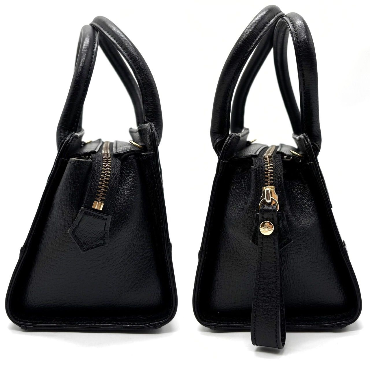 良品 ヴィヴィアンウエストウッド ハンドバッグ オーブ ゴールド金具 レザー 黒 ✨良品✨ Vivienne Westwood ヴィヴィアンウエストウッド 2way