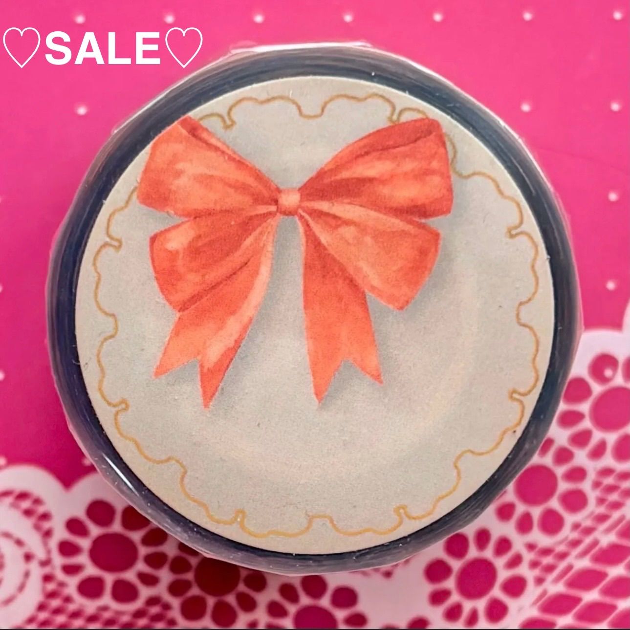 PET 日落大道 6 cm×10 m 108 cm loop 海外マスキングテープ 海外マステ 花 リボン 英字