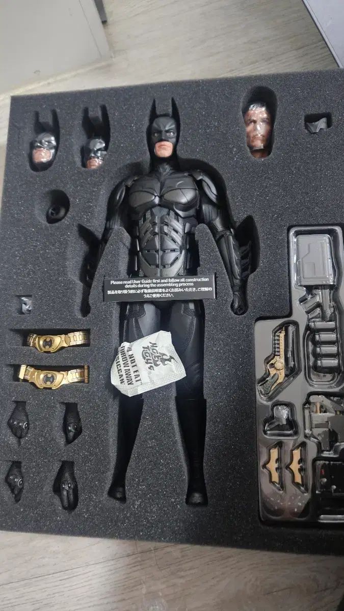 ホットトイズ ダークナイト DX12 バットマン フルセット バットマン