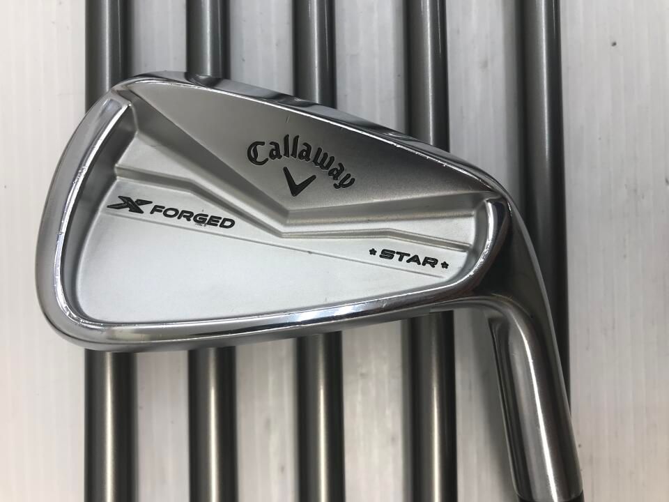 キャロウェイ X FORGED STAR 2025 MCI 50 Rフレックス アイアンセット 最短