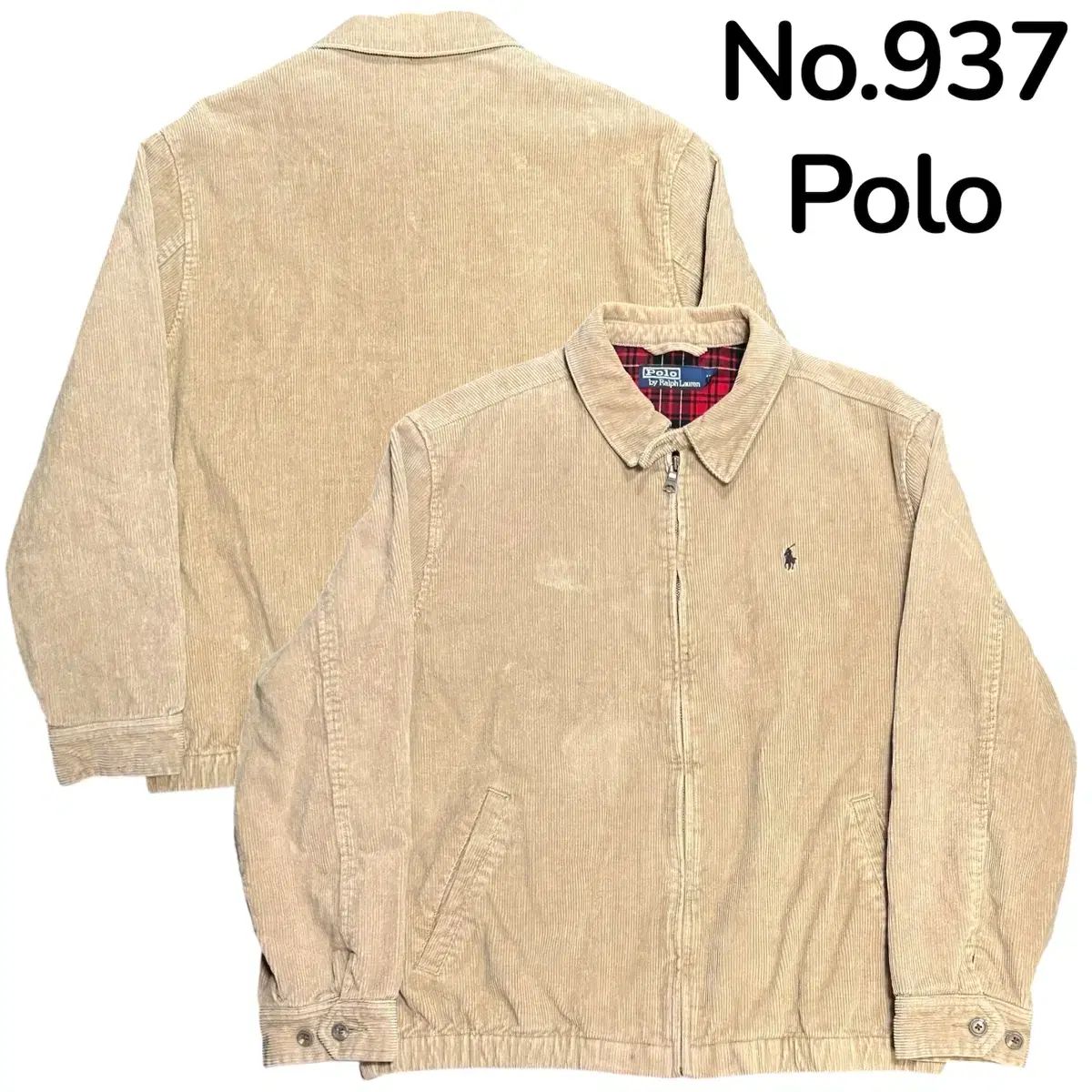 ポロラルフローレン コーデュロイ コットン ジャケット ブルゾン アウター 100