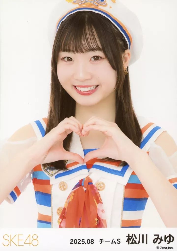 中古】生写真(AKB48・SKE48) SKE48/松川みゆ/上半身/SKE48 2025年8月度