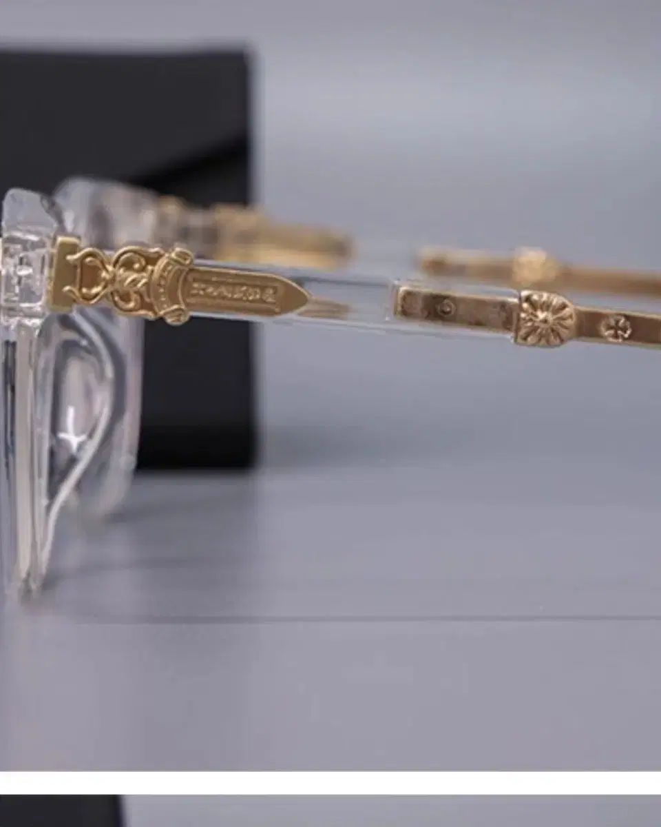 クロムハーツ クリア メガネフレーム