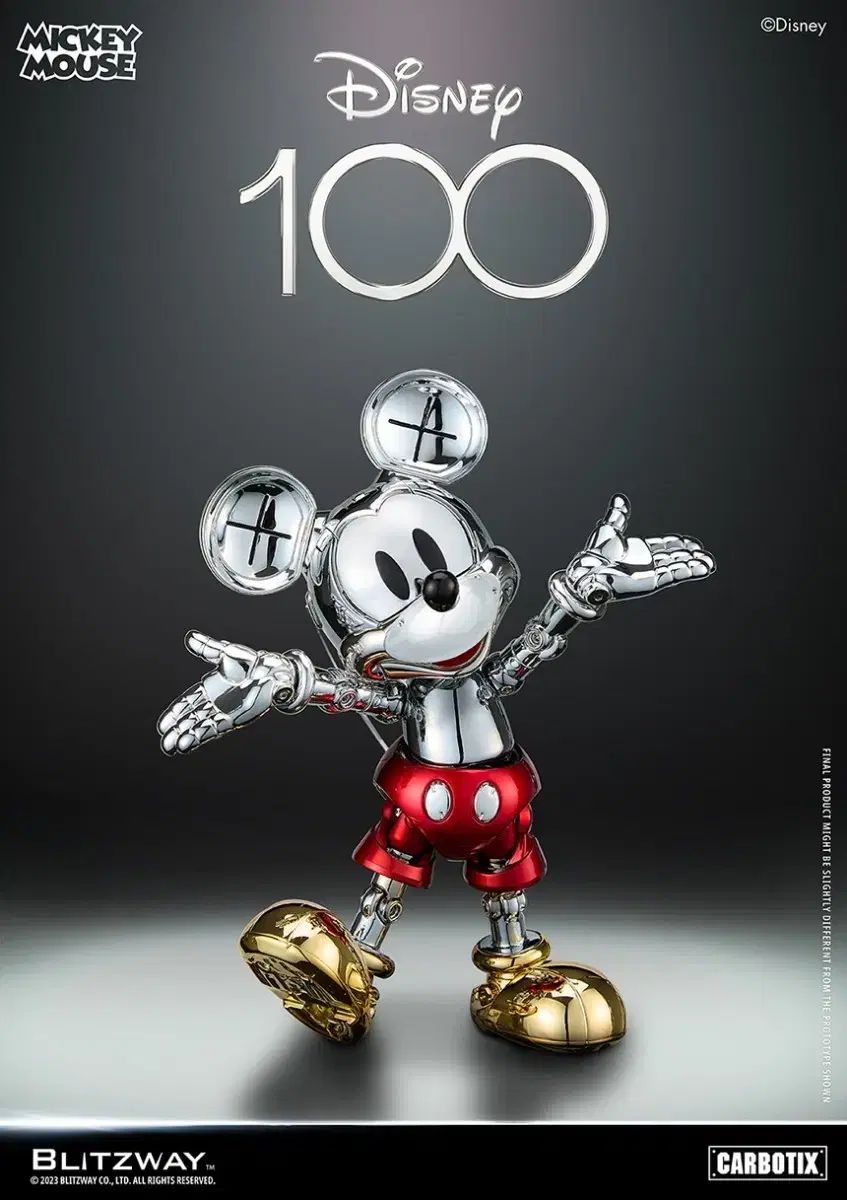 ブリーチウェイ カボティクス ミッキーマウス クロムver モデル