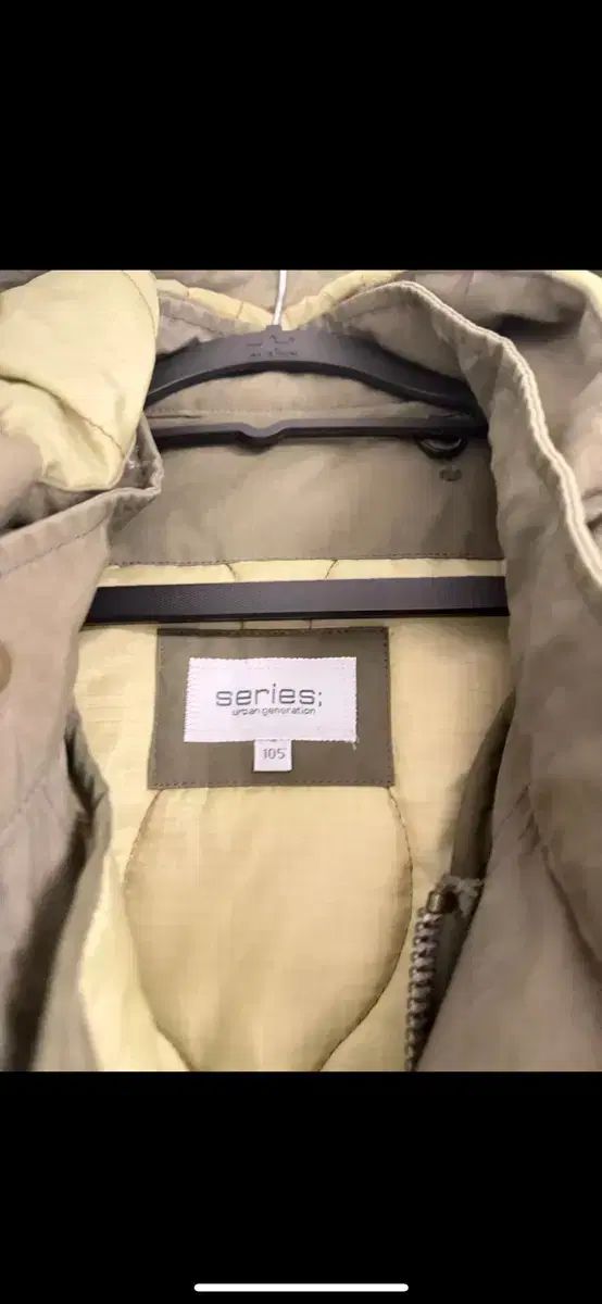 ウールパーカ カーキ