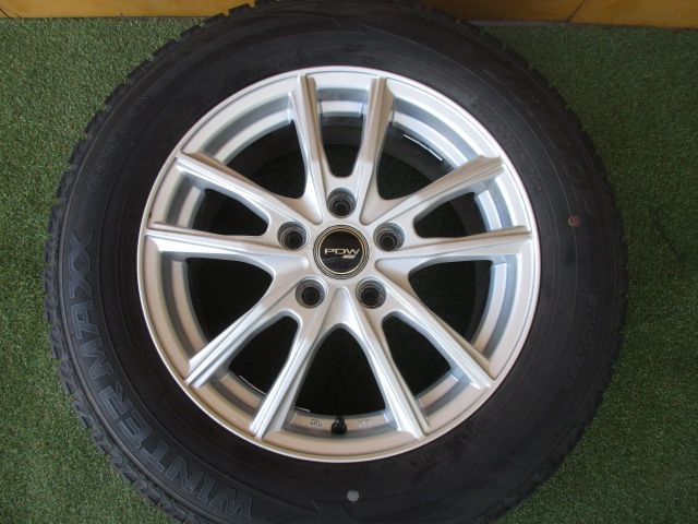 み PDW 215 60 R 16 スタッドレスタイヤ４本SET WR V ヴェゼル CX 3 エスティマ