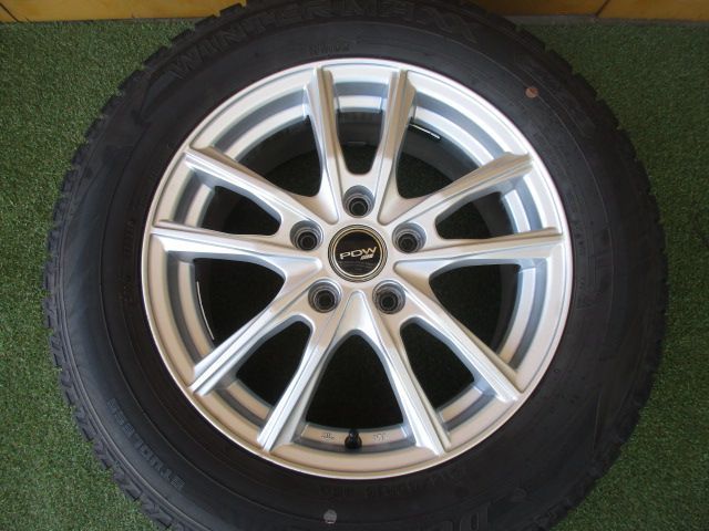 み PDW 215 60 R 16 スタッドレスタイヤ４本SET WR V ヴェゼル CX 3 エスティマ