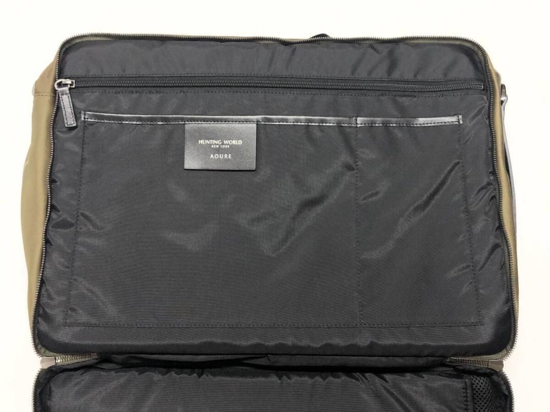 新品未使用 HUNTING WORLD×AOURE 3WAYビジネスバッグ カーキ - メルカリ
