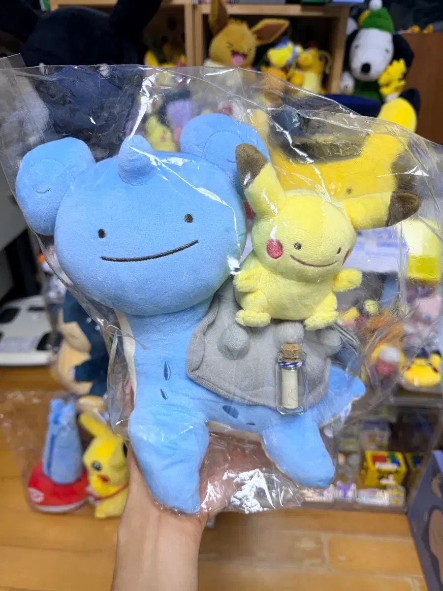 ラプラス ピカチュウ メタモン 変身 中型 ぬいぐるみ