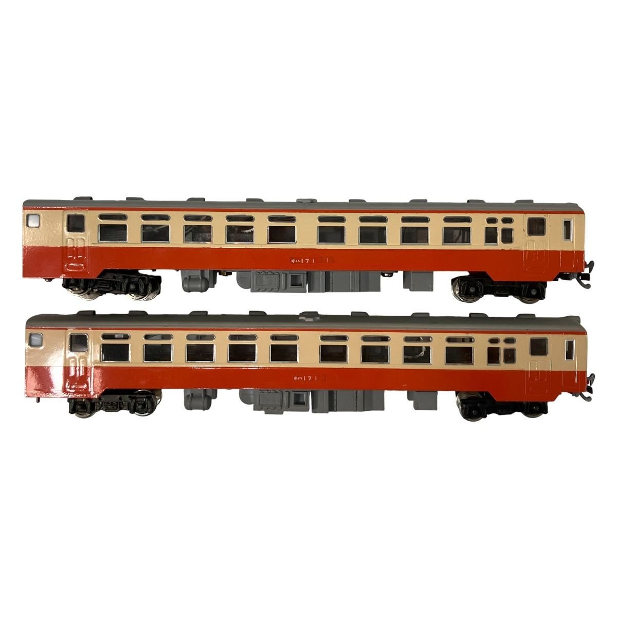 エンドウ キハ10系 ディーゼルカー キハ17形 M+T 2両セット HOゲージ