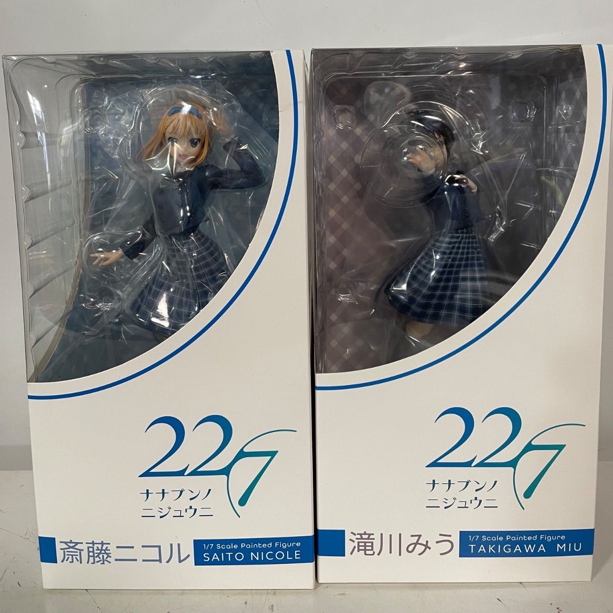 アニプレックス 22/7 ナナブンノニジュウニ滝川みう 齋藤ニコル セット