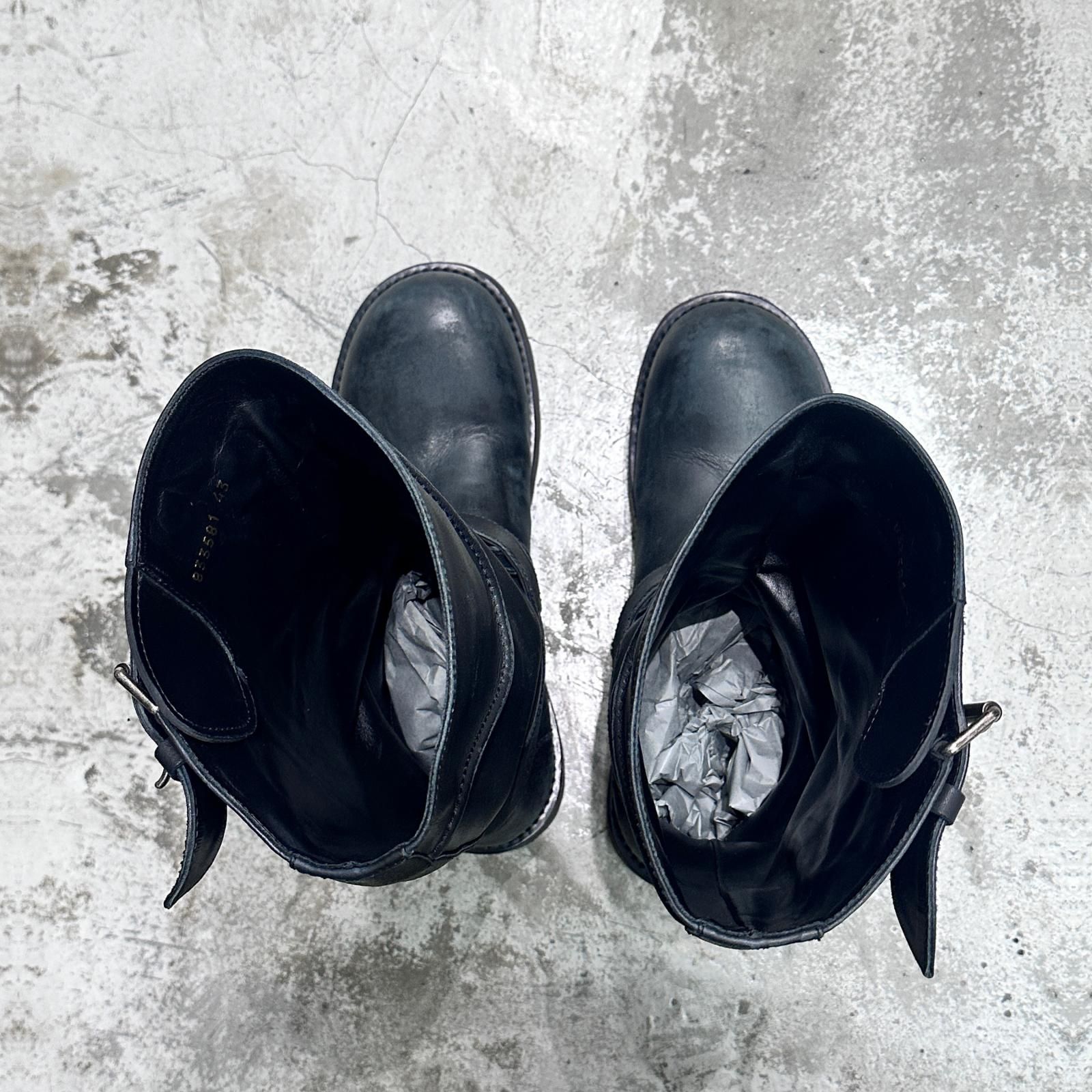 参考上代282700円 BALENCIAGA VENOMブーツ レザーブーツ 厚底靴