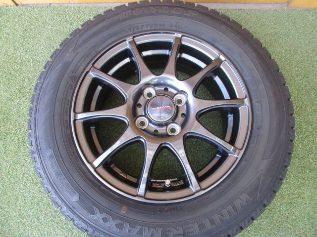 み ヴェルバ 175 70 R 14 スタッドレスタイヤ４本SET ヴィッツ アクア フィット