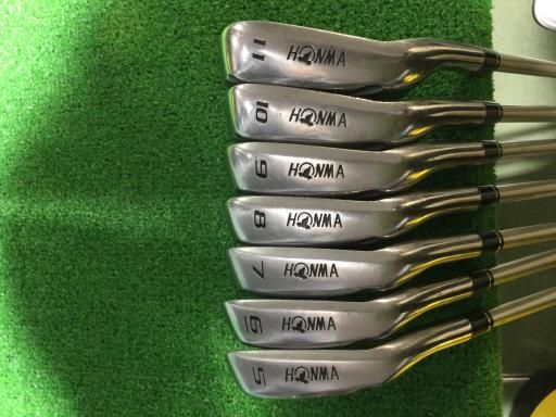 中古】 本間ゴルフ Be ZEAL 525 8S アイアンセット IR VIZARD for Be