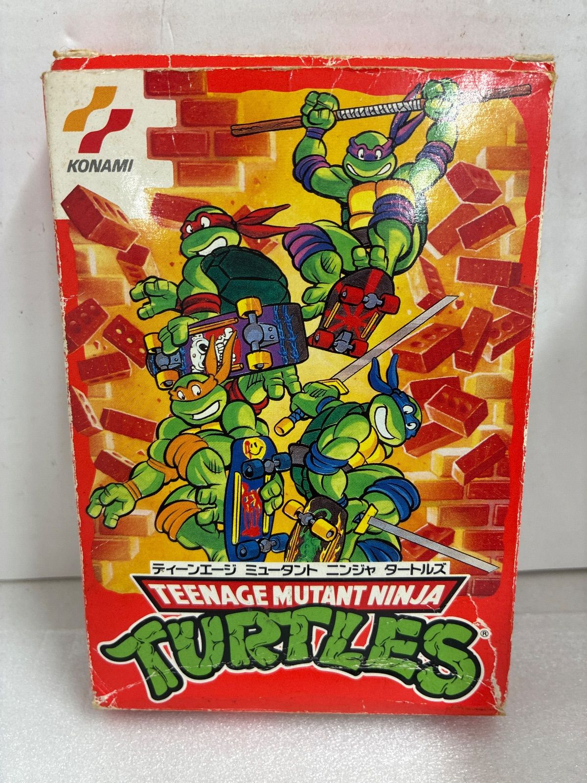 ファミコンソフト T.M.N.T. ティーンエイジ ミュータント ニンジャ タートルズ
