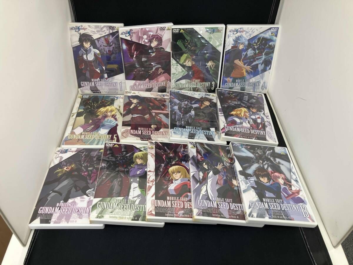 DVD ヤケあり 全13巻セット 機動戦士ガンダムSEED DESTINY 1 13 ディスク 初回 特典ケース付き