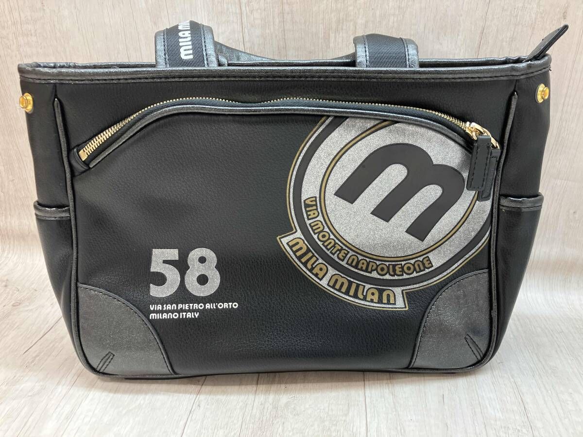 MILA MILAN ゴルフバッグ ドライビングトートバッグ ミラミラン 251501 ブラック