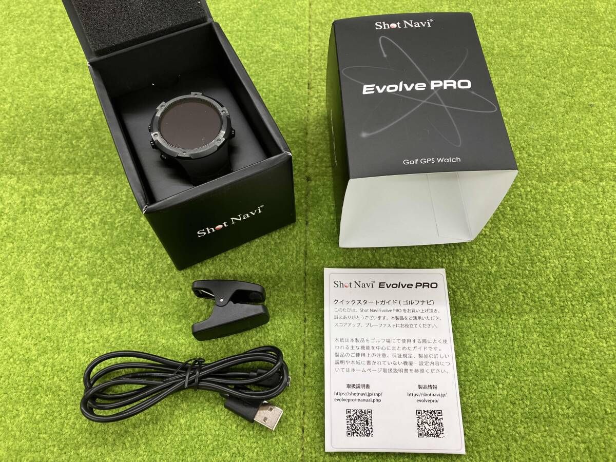 Shot Navi ショットナビ EVOLVE PRO エボルブプロ GPS GOLF ゴルフ 通電のみ 済 メーカー保証対象外