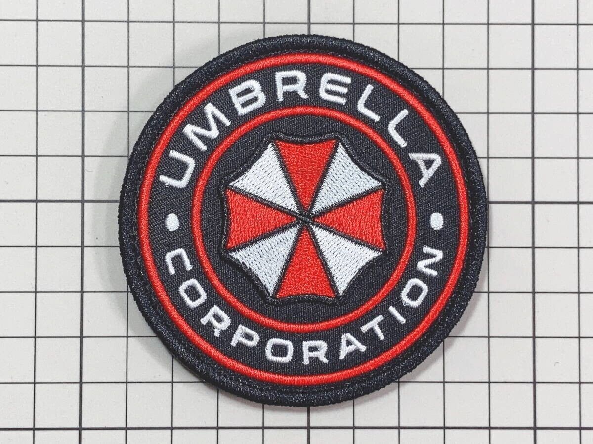 ワッペン アンブレラ社（バイオハザード） ＃A41:マジックテープ式