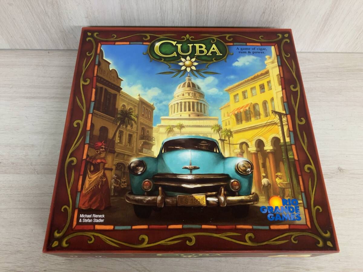 CUBA キューバ 海外版 日本語版訳解説書付き 箱傷みあり