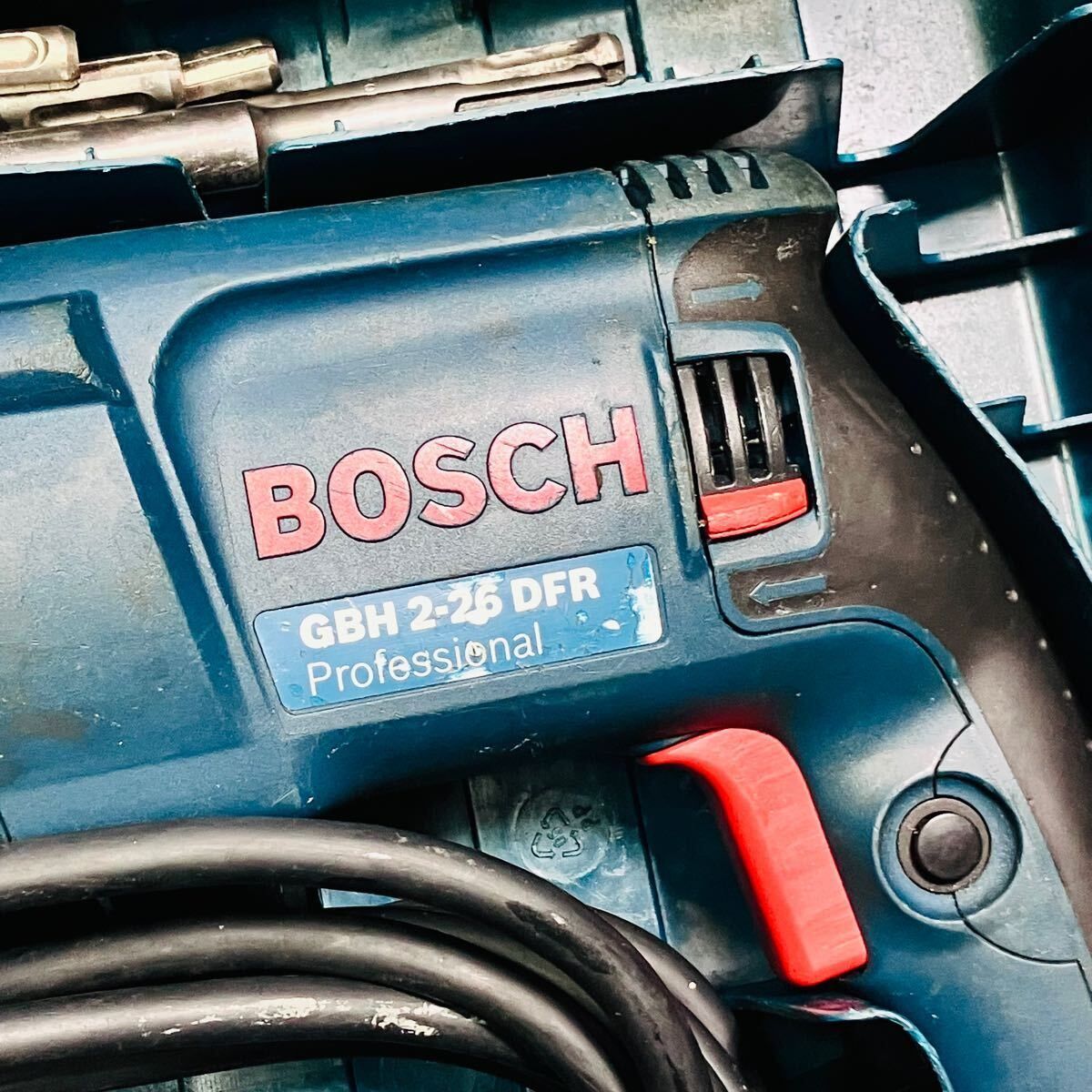 動作良好 BOSCH ボッシュ 26 mm ハンマドリル ハンマードリル GBH 2-26 DFR SDS 3モードビット ケース付き