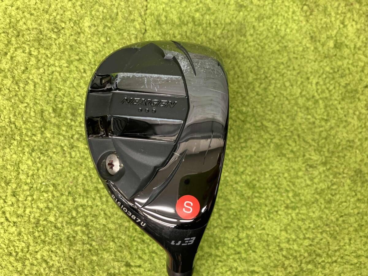 GOLF Partner/NEXGEN JET BLACK/N.S.PRO Regio Formula UT/フレックスS/U3/ユーティリティウッド/ゴルフクラブ