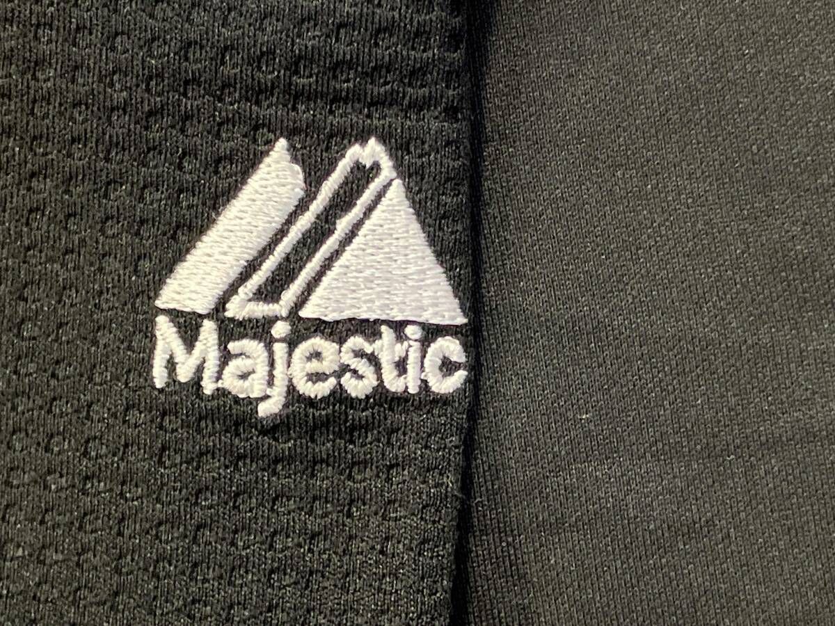 MAJESTIC マジェスティック 90s~ ゲ-ムシャツ NHL 長袖Tシャツ ブラック イエロー サイズ不明