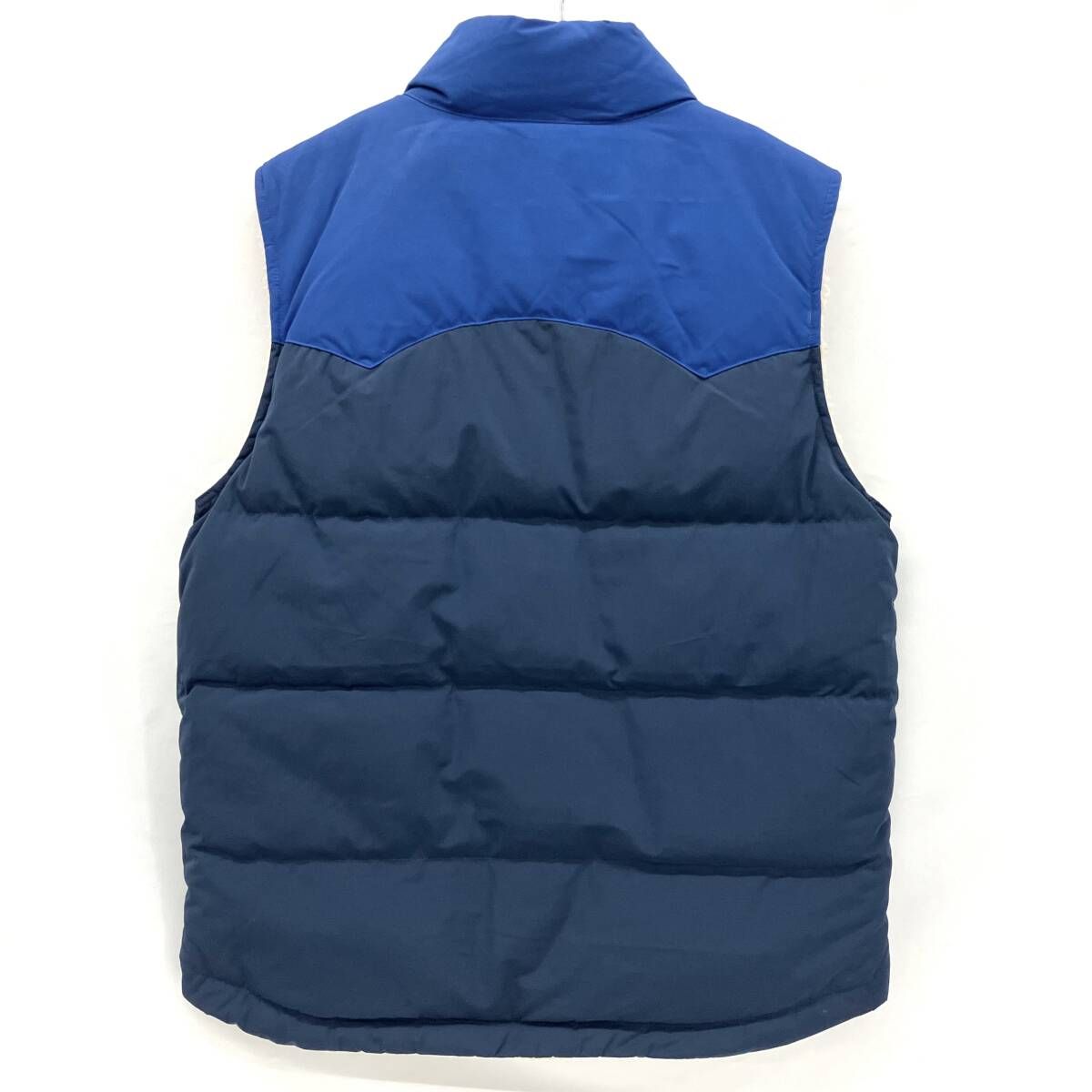 Patagonia パタゴニア リバーシブルダウンベスト ブルー×ネイビー サイズフリー