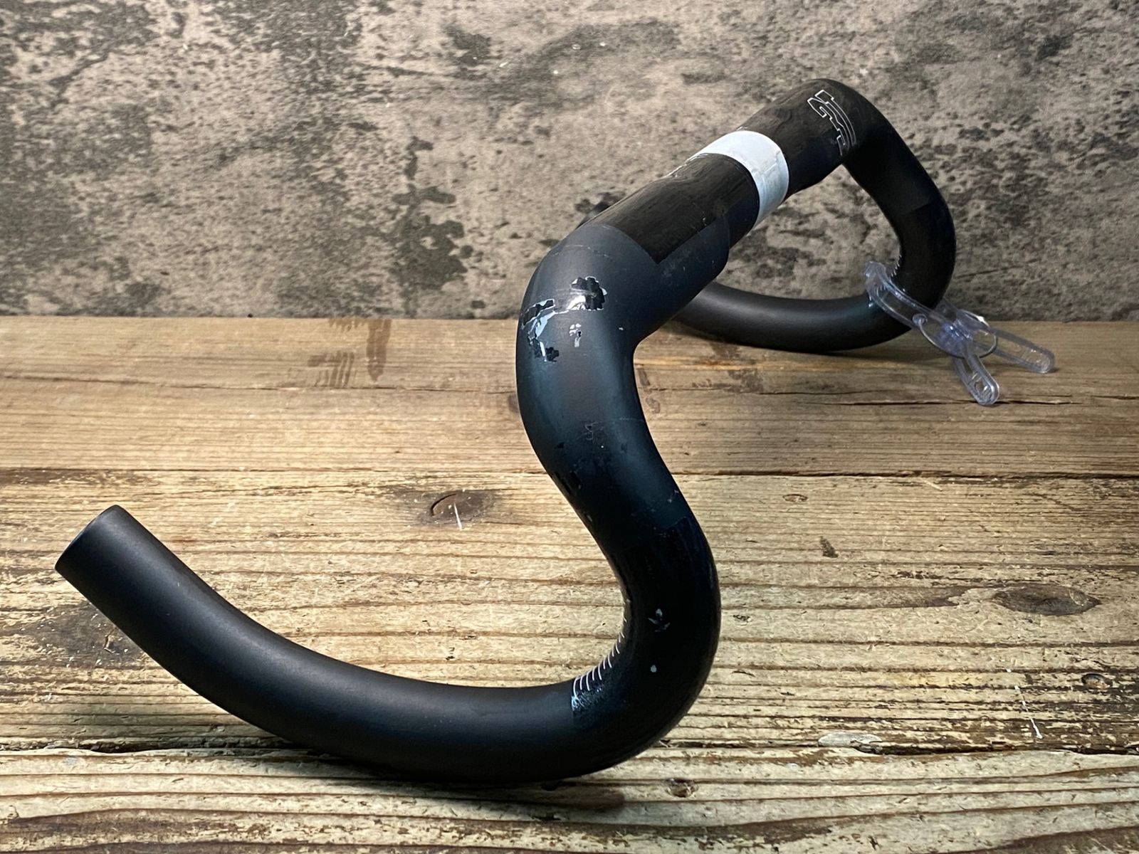 JO 812 3 T TEAM カーボンハンドル Φ31 8 エンドC C 400 mm ステムクランプ凹み 塗装剥げ