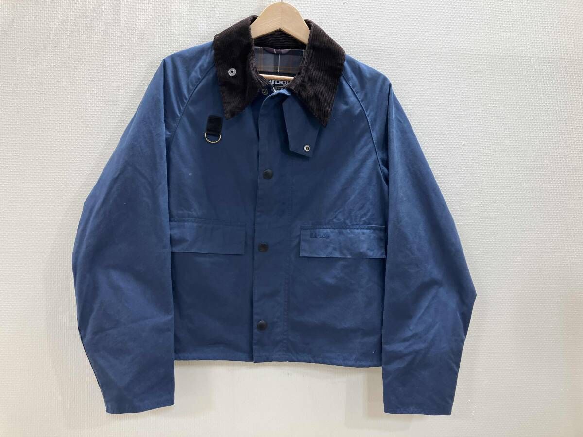 BARBOUR バブアー オイルジャケット ワックスジャケット ジャケット ブルー M 秋冬