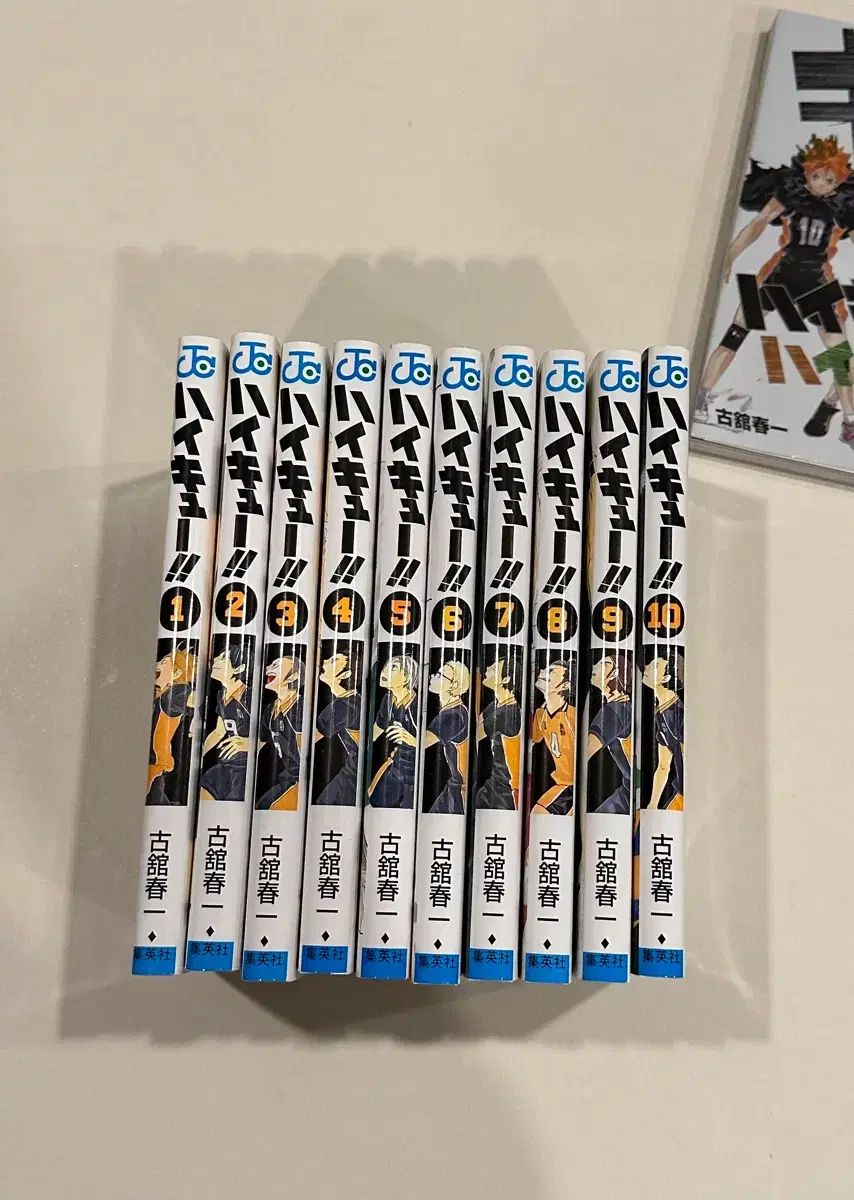 (願書) ハイキュー 1-10巻 + ハイCOLOR