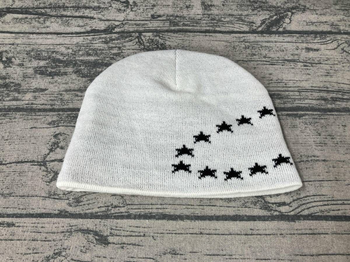 AFB ニット帽 ビーニー ホワイト 星 STAR WHT サイズフリー