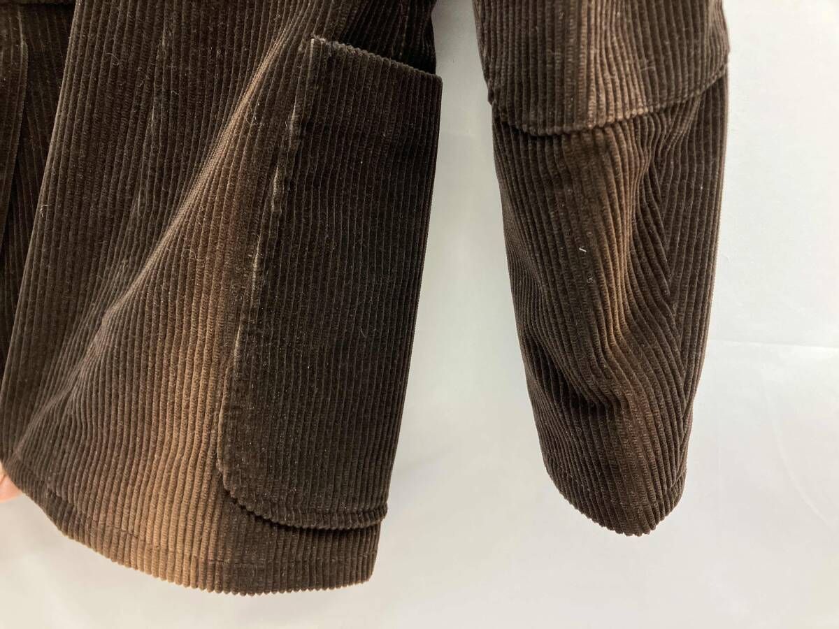 N*T様 LARDINI ブラウン コーデュロイ テーラードジャケット　Mサイズ LARDINI ブラウン コーデュロイ テーラードジャケット Mサイズ