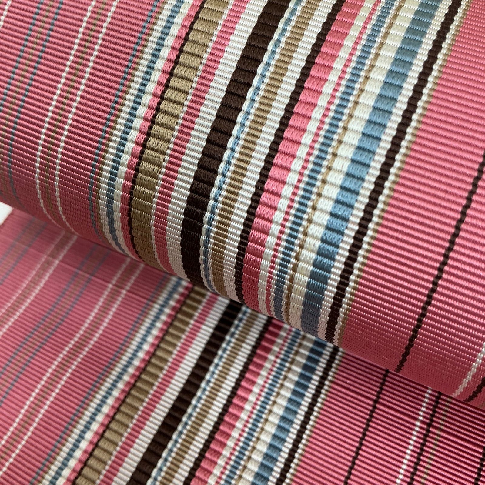 one●kimonoarisa◆♥同然◆本場筑前博多献上◆博多織◆手織◆正絹◆八寸名古屋帯◆長尺●証紙付き●360.5㎝●着物着物帯小紋普段着名古屋帯