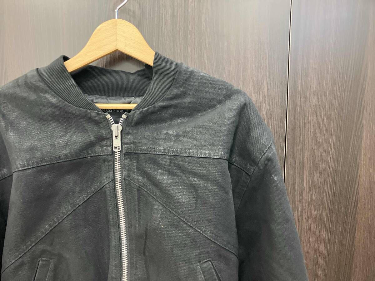 NO MASS PROD Crucified Bomber Jacket