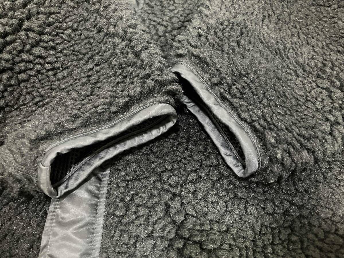 HYKE ボアロングコート ブラック お買い得品 サイズ1 HYKE ハイク ボア