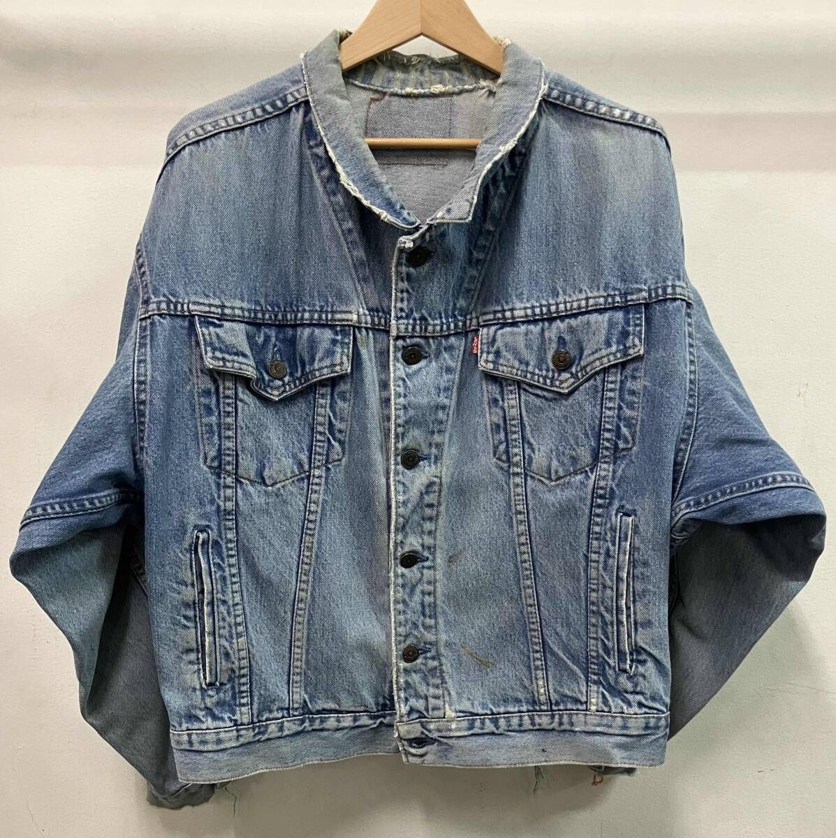 LEVI'S リーバイス 75532-0212 Gジャン(デニムジャケット) ライトブルー サイズM カナダ製 コットン100%