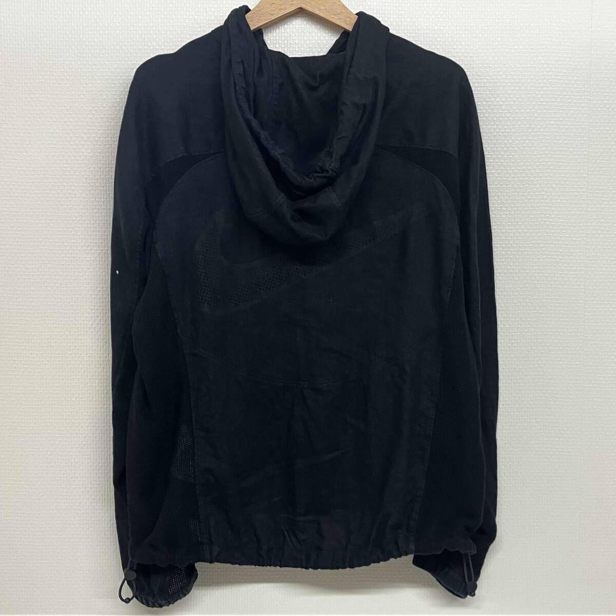 Stussy NIKE U NRG LINEN JACKET HOODIE BLACK ステューシー ナイキ U 