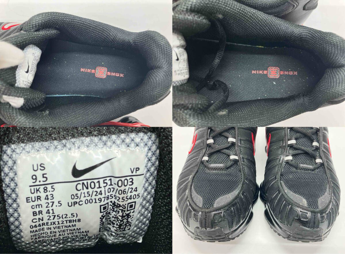 NIKE SHOX TL CN0151 003 ナイキ ショックス TL US9.5 27.5cm UK8.5 