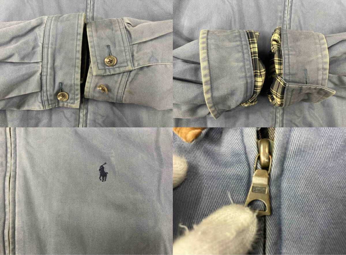 90s POLO RALPH LAUREN ポロラルフローレン スウィングトップ ブルー