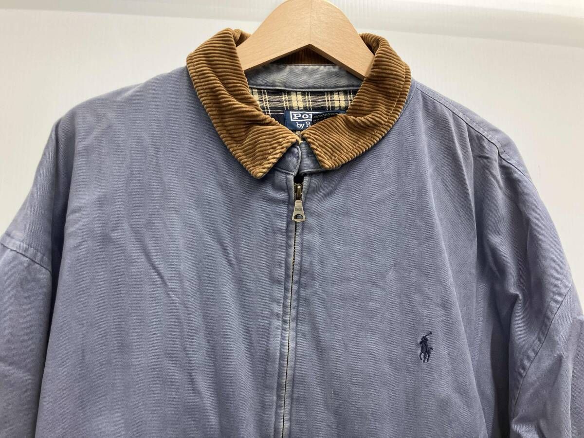 90s POLO RALPH LAUREN ポロラルフローレン スウィングトップ ブルー
