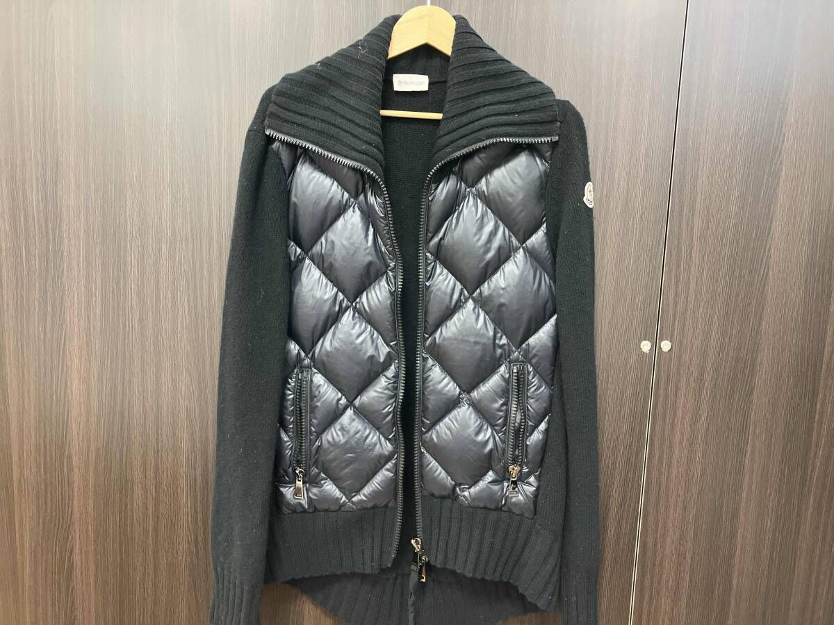 MONCLER CARDIGAN TRICOT ダウンジャケット